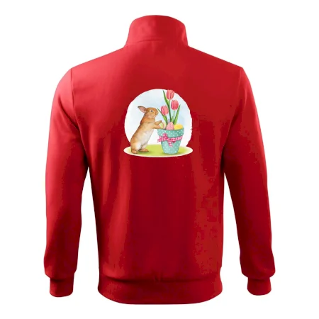 Veľkonočný zajačik tulipány