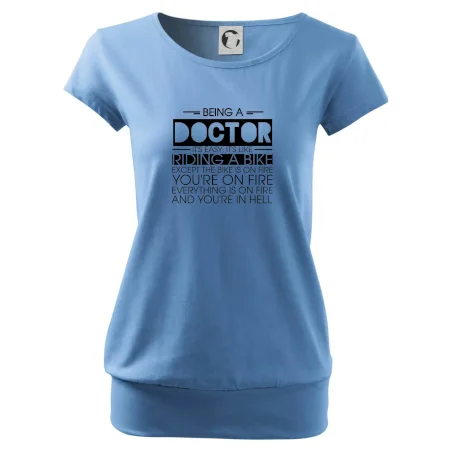 Being a doctor - bike