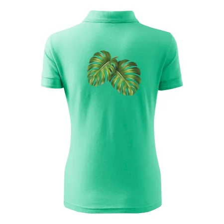 Monstera - dva listy