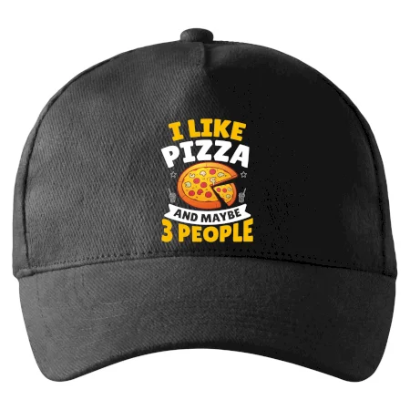 I like pizza and maybe 3 people