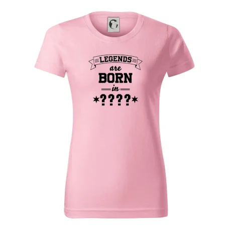 Legends are born in (Tvoj mesiac narodenia)