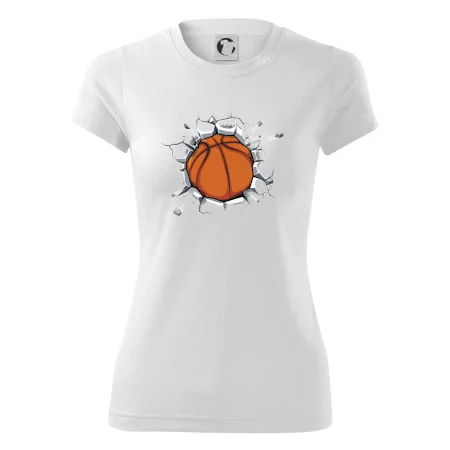 Basketbal lopta v triku