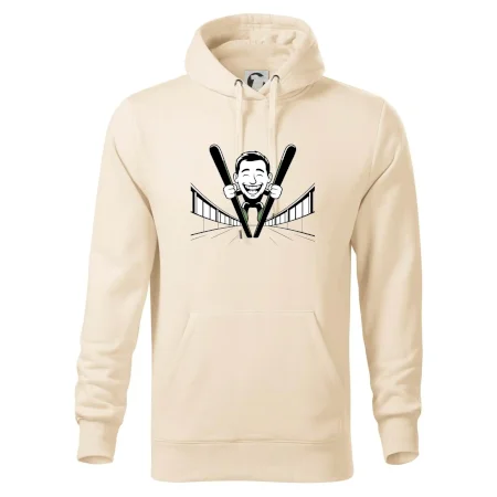 Vysmiatý kreslený skokan