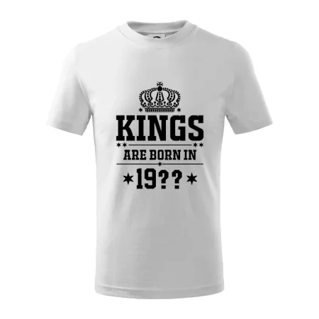 Kings are born in vlastný ročník