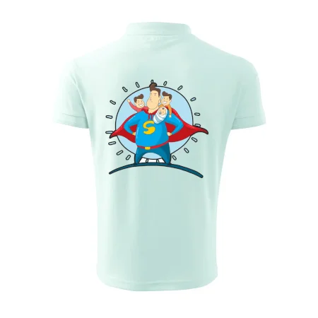 Táta superman - kluk, kluk a dítě