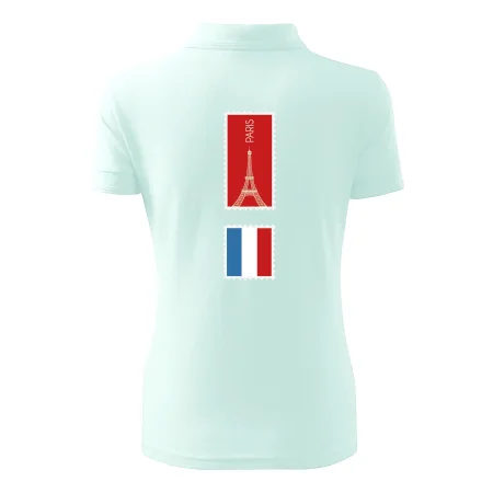 Paríž známka farebná