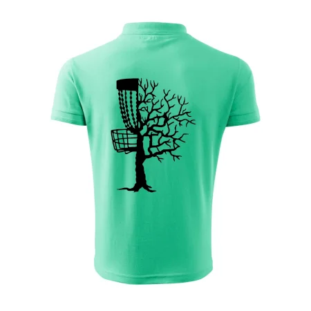 Disc golf pozor strom