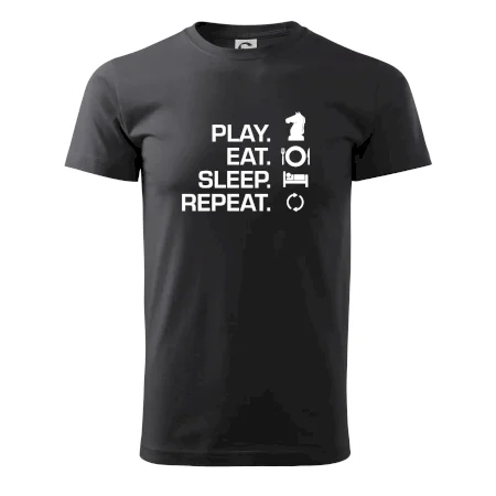 Eat sleep play - šach