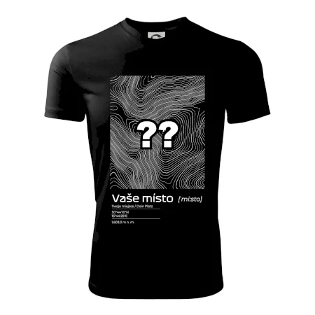 Vaše miesto - vrstevnice v obdĺžniku