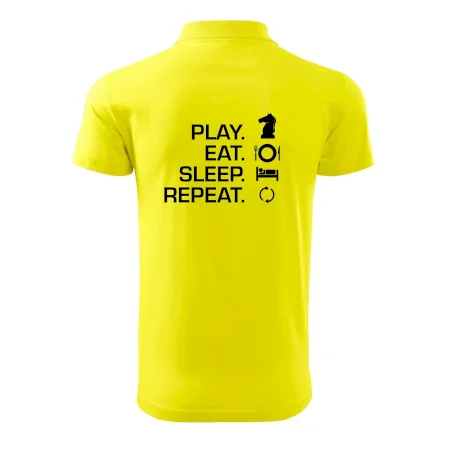 Eat sleep play - šach