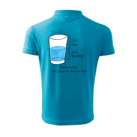 Technically, the glass is always full