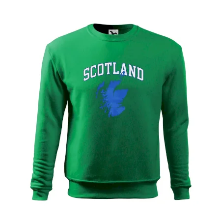 Scotland nápis s mapou