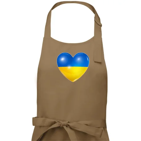 Ukrajina srdce vlajka