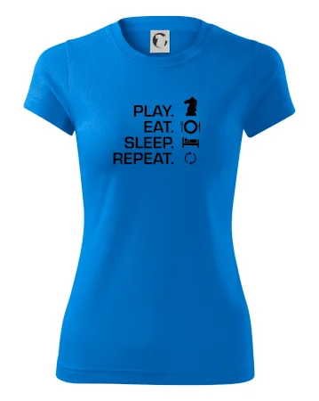 Eat sleep play - šach