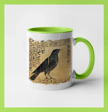 Egyptské hieroglyfy vták
