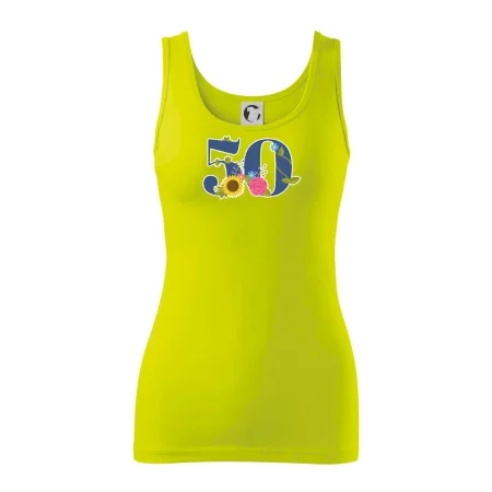 Kvetinové číslo kreslené - 50