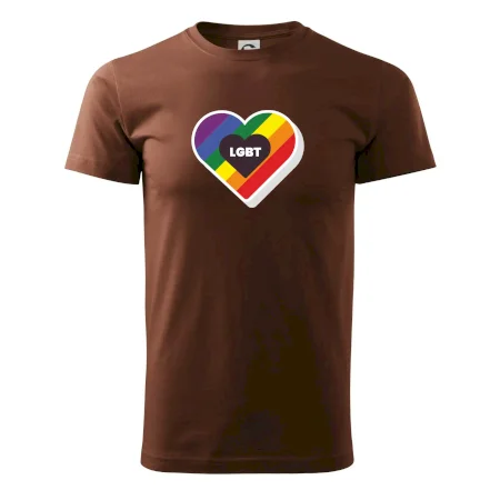 LGBT srdce dúhové