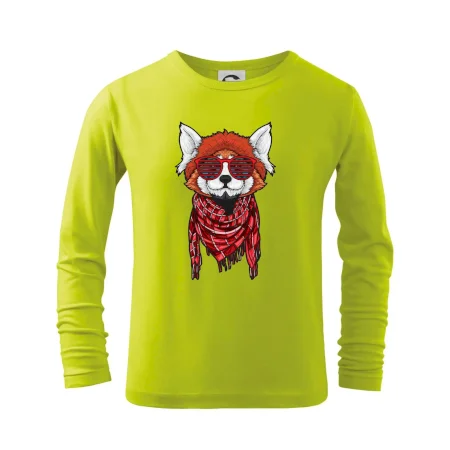 Červená panda hipster