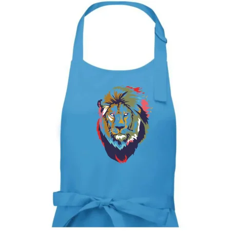 Hlava leva kreslená jednoduchá