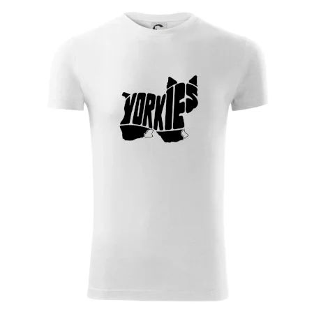 Yorkšírský teriér - Yorkie - Nápis v tele