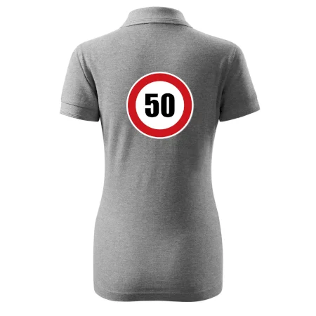 Dopravná značka - obmedzenie rýchlosti 50