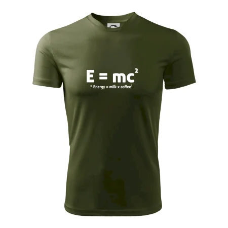 e = mc2 - coffee milk
