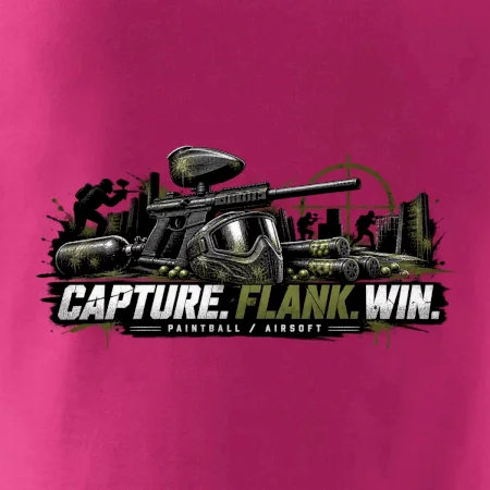 Taktika – zachyť, obíď, vyhraj paintball