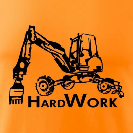 Hard Work kráčajúce rýpadlo