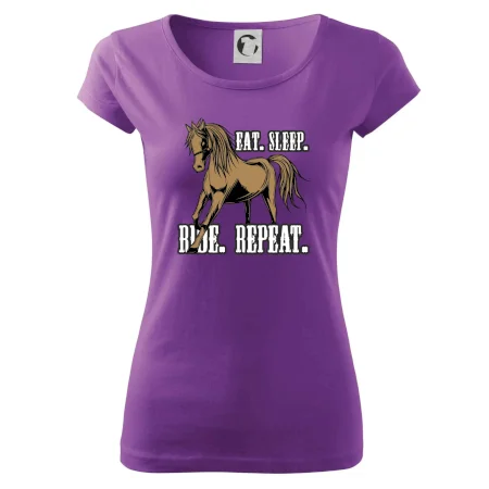 Eat Sleep Ride Repeat Western