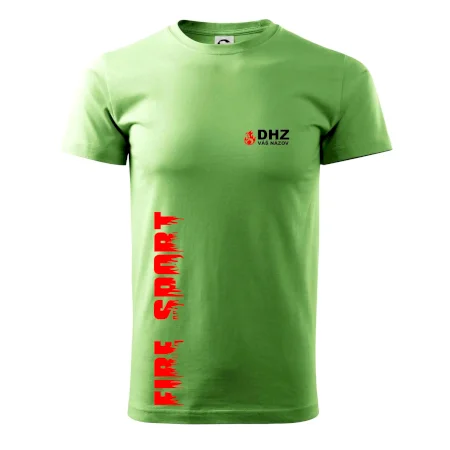 DHZ (oheň, firesport, názov sboru - vlastný nápis)