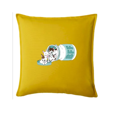 Bullterrier Friends Forever zelené (Pecka design)