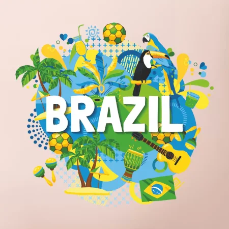 Brazília Farebný obrázok