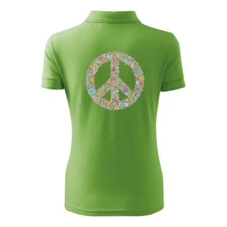 Peace symbol lístočky