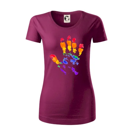 LGBT hand print