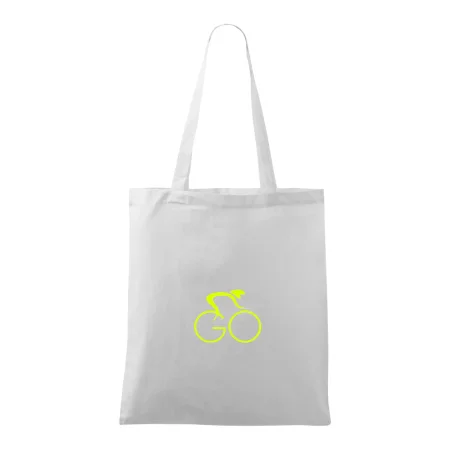 GO - Fluo cyklista malý