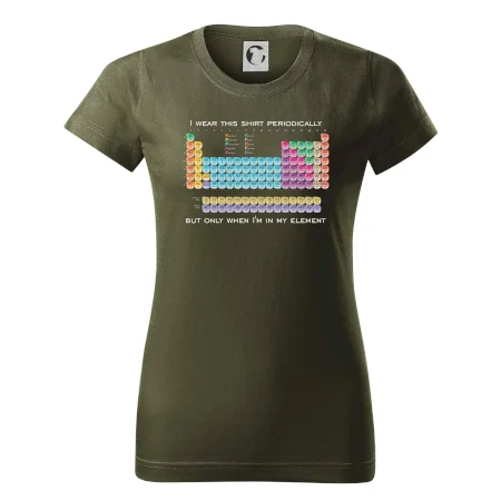 I wear this shirt periodically but only when I'm in my element