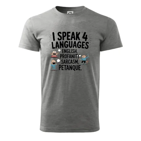 I speak 4 language - Petanque