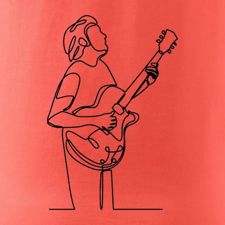 Gitarista jedným ťahom