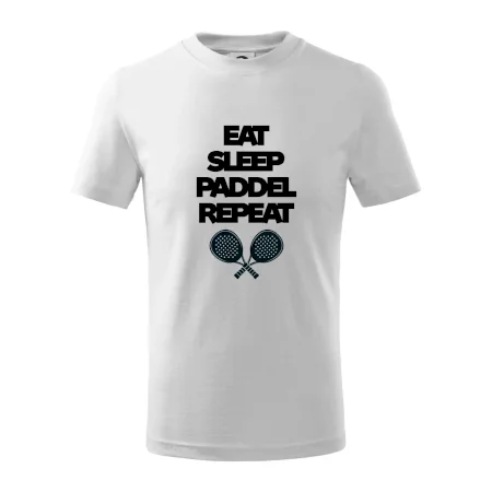Eat sleep padiel repeat pod sebou