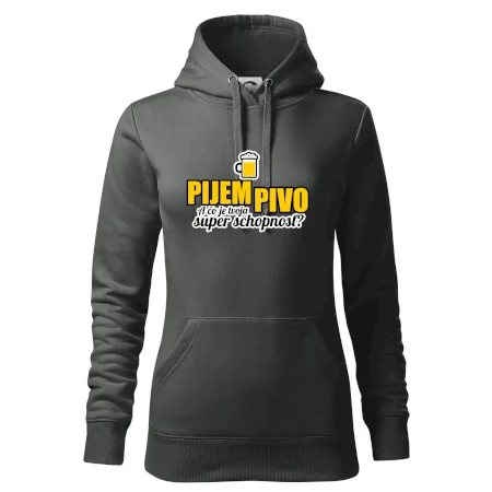 Pijem pivo - tvoja super schopnosť - rovný