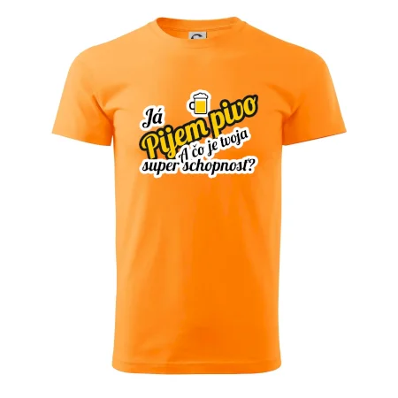 Pijem pivo - tvoja super schopnosť - šikmý