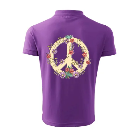 Peace symbol pieskový