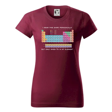 I wear this shirt periodically but only when I'm in my element