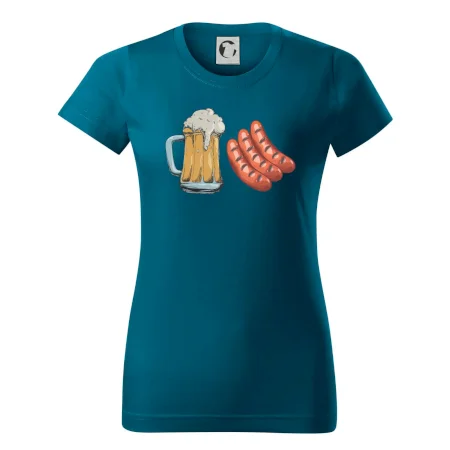 Pivo a klobása