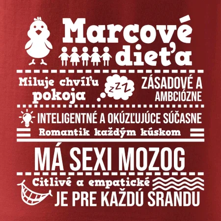 Narodeniny Marec