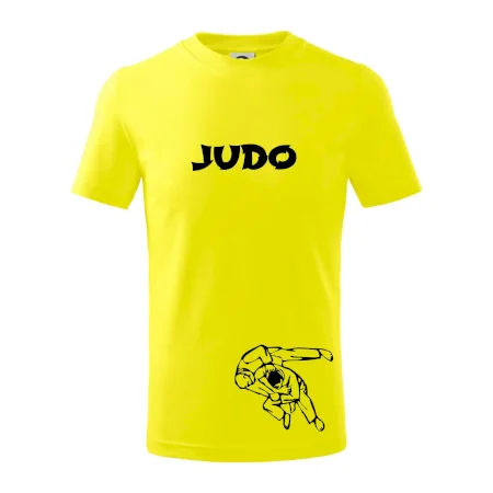 Judo nápis + postavy