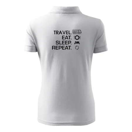 Eat sleep travel - Van