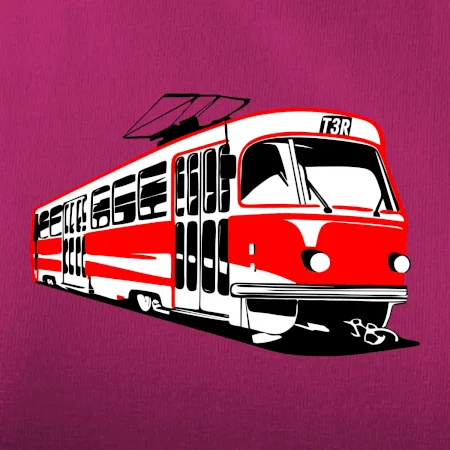 Električka T3R farebná