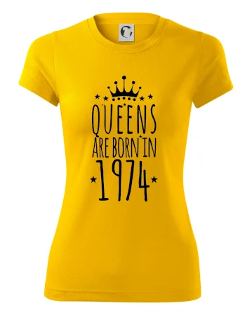 Queens are born in 1974