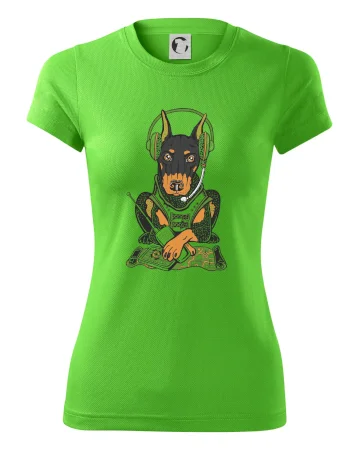 Bojový doberman (Pecka design)